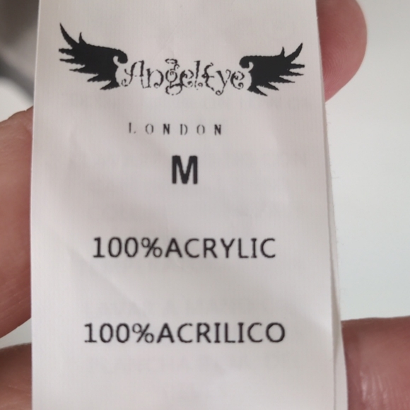 Long Grey Kitten Print Back Bow Knit Sweater - Picture 6 of 8